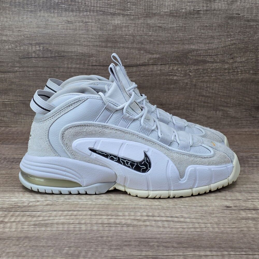 Nike Air Max Penny 1 PRM Photon Dust Men's Sz 9.5 White Sail Sneakers DX5801-001